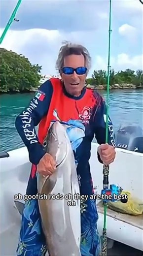oh,goofish rods, they are the best rods! #goofish #jiggignrod #saltwaterfishingrod