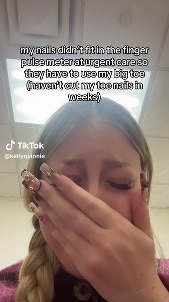 the nurse literally had to find a doctor to ask what to do😭 #urgentcare #embarassing #crustytoes #chunguslife #comedy