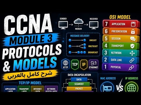 Network Sec 3 | Protocols & Models (OSI + TCP/IP)