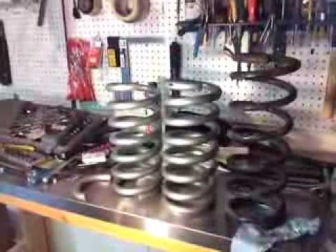 How To Lower Your Car - How To Cut Springs - Lowering Springs , Eibach