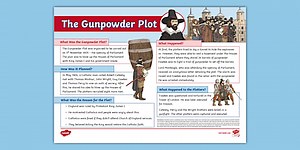 KS2 The Gunpowder Plot Fact File