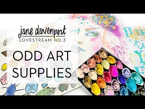 Ink, Pebble Pigments & Creative Alchemy! | Episode 3 | Art live with Jane Davenport!