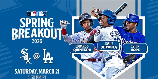 Here's the Dodgers' player pool for their Spring Breakout game