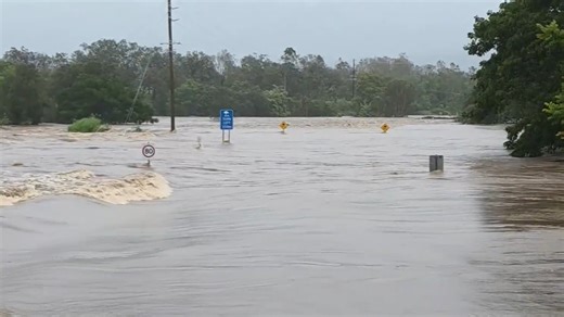 Ex-tropical cyclone Koji moves further inland