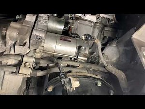 Lexus LS460 starter removal (easy way)