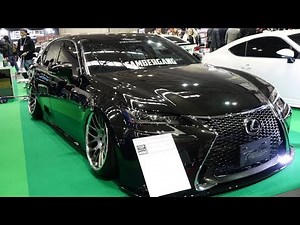 (4K)MAN Z FACTORY LEXUS GS DBA-GRL11 Vipstyle custom - OSAKA AUTO MESSE 2018
