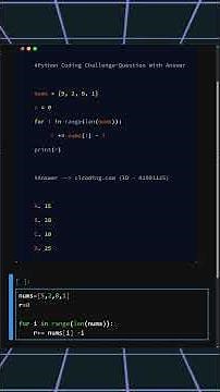 Python Coding Challenge ID 01091125