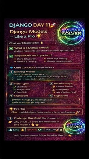 Django Day 11 Tutorial🥳