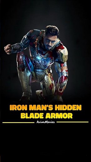 Iron Man’s Hidden Blade Armor | #ironman