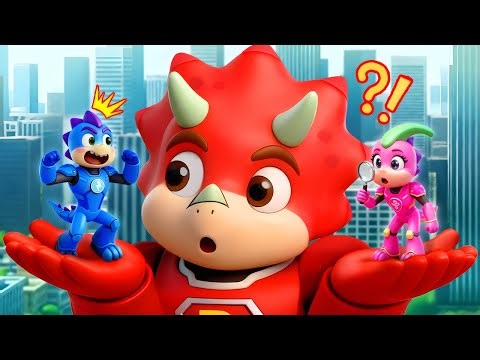 PYRO Becomes GIANT! What's BOLT & FLORA Next Move? | Dino Action Animation | DinoCrew