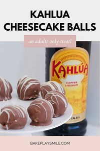 Kahlua Cheesecake Balls