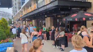 20K views · 235 reactions | This is a time lapse, sped up 30X, showing the massive line for the Taylor Swift Eras Tour official merchandise truck, which opened at 10 a.m. Thursday. #taylorswift #erastour #swiftinnati https://tinyurl.com/mpf3fa57 | LOCAL 12, WKRC-TV | Facebook