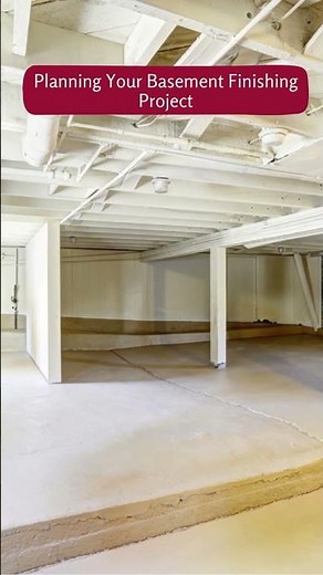 DIY Basement Finishing: Essential Steps For A Successful Remodel #shorts
