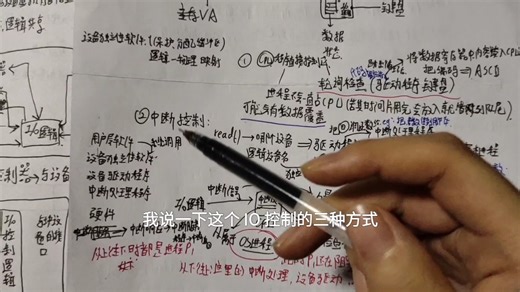 操作系统第五章 io控制方式小结