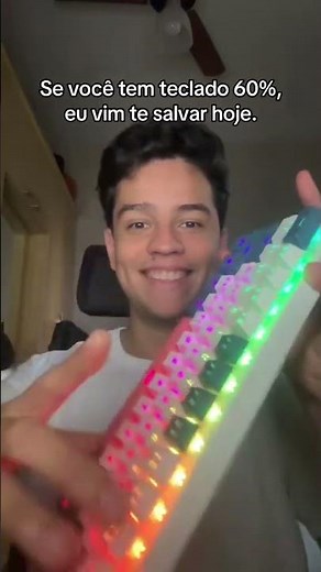 Como dar barra / no teclado 60%