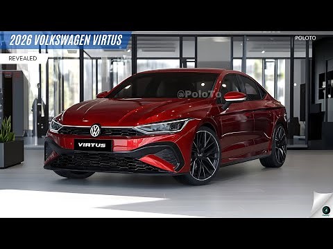 2026 Volkswagen Virtus Revealed - new engine options and redesign!