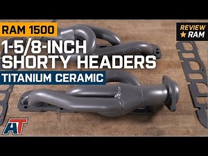 2009-2018 RAM 1500 5.7L 1-5/8-Inch Shorty Headers; Titanium Ceramic Review