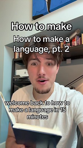 Can you make a language in 15 minutes? Let's dive into the art of language invention and explore the creative possibilities of linguistics! #language #linguistics #creativity #worldbuilding #art #conlang #interesting #education #trythis