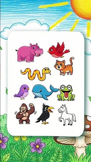 🔴 🟠 🟡 Learn by colors with this fun song! 🟢 🔵 🟣 #kidssongs