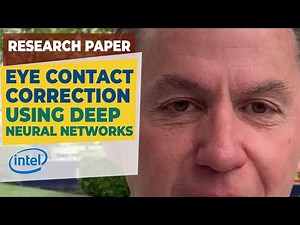 Eye Contact Correction using Deep Neural Networks
