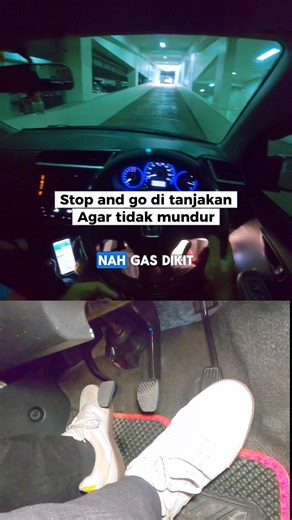 ANTI MUNDUR ‼️ Tutorial mobil manual berhenti di tanjakan pakai rem tangan #tutorialmobil | Nurjaka Firmansyah