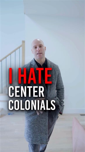 I hate center hall colonials, but this design solved all my issues....