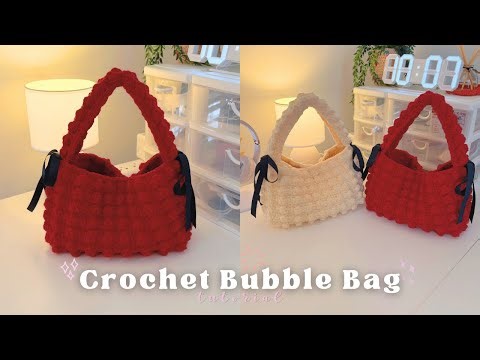 Crochet Bubble Bag Tutorial EP.90 | KJ Korn