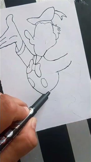 how to draw donald 🦆 | easy cartoon drawing #Donald duck #drawing tutorial