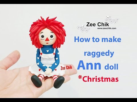 How to make raggedy ann doll (christmas)