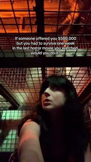 Would you do it?? 👀 #horror