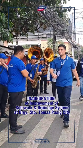 INAUGURATION of Improvement of Sidewalk & Drainage System at E. Angeles St. from F. Manalo St. to M. H Del Pilar St. Brgy. Sto. Tomas Pasig City | Pasig News Update