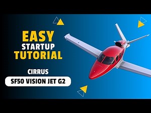 Cirrus SF50 Vision Jet G2 Cold & Dark Startup Made Easy | MSFS 2024 Tutorial