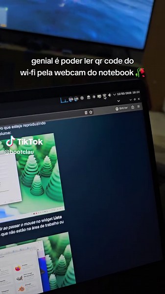 QRCode Wi-Fi pela Webcam do Notebook