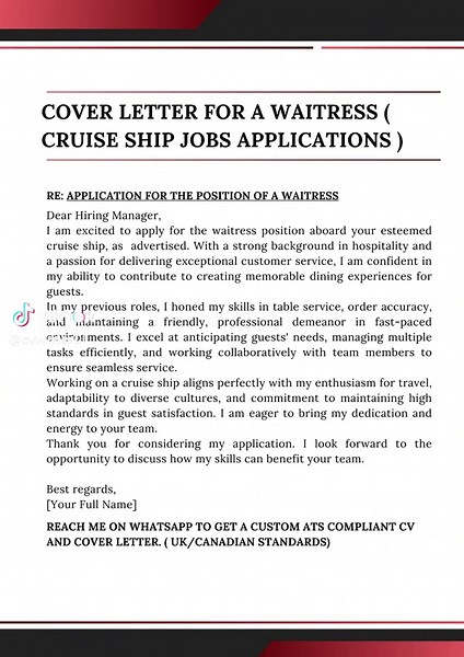 Waitress Cover Letter #Waitress ##WaitressLife #CruiseShipWaitress#ServerProblems #FoodServiceLife #CruiseCrewLife #Cruiseshipjobs #Waitressjobs #kenyansingulf🇰🇪🇶🇦🇱🇧🇮🇹🇸🇦🇧🇭 #kenyansindoha #kenyansindubai