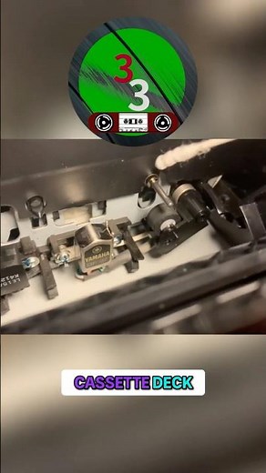 Unlocking Cassette Players: Fixing Common Capstan Issues #vintagetech #TechTips #cassettedeck
