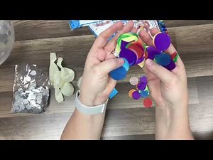 DIY CONFETTI BALLOONS | DOLLAR TREE CONFETTI BALLOONS