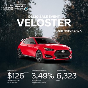 22 reactions · 4 comments | Checkout our Hyundai Demo Sale event today!  Visit our website to view inventory. Enjoy: - Up to $3000 off on selected models - 50% off winter tires - $100 Hyundai genuine accessories coupon #calgaryhyundai #demosale #advantagesaleevent #hyundaicanada #hyundailiving | Calgary Hyundai | Facebook