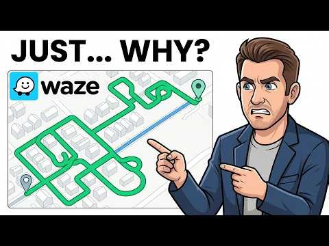 Why Waze Takes You Through Neighborhoods (More Than Google Maps Does)