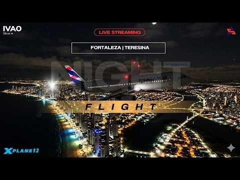 X-Plane 12 🔴 Airbus A21N LATAM 🛫 Fortaleza [FOR|SBFZ] 🛬 Teresina [THE|SBTE] 🛬 Brasilia [BSB|SBBR]