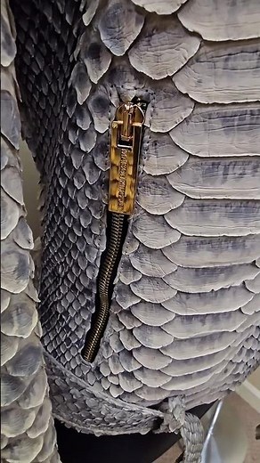 Made Clothes Python’s Skin😨~#shorts