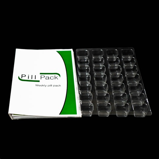 Monthly Aluminum Foil Seal Medication Blister Pack System Cards for Pills One Piece Unit Dose Tri-28 Day Monthly