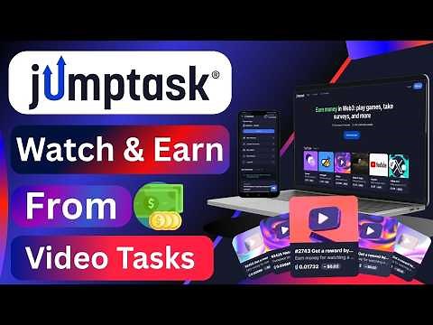 How to Do Jumptask Video Tasks and Earn | Step-by-Step Guide for Beginners