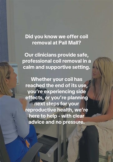 Coil Removal Services at Pall Mall for Women's Health