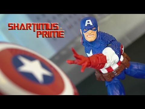 Marvel Legends Ultimate Captain America 2023 Puff Adder BAF Wave Action Figure Review