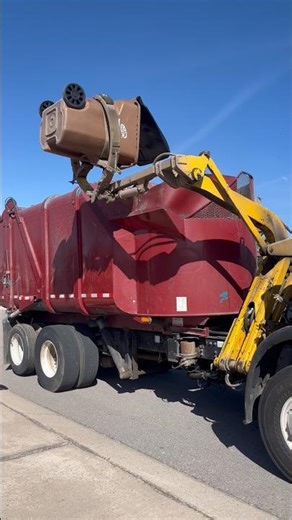 Waste Connections Of Arizona CP Python 389 #shorts