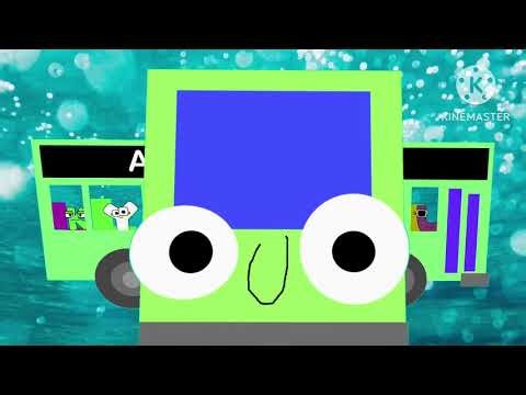 Wheels On The Color Bus Kidloland But Alphabet Lore Version | For Kids