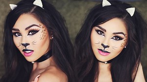 Halloween Cat Makeup Tutorial (Simple & Chic!)