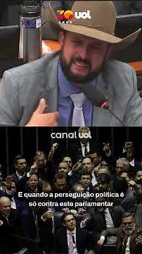 Zé Trovão cries and criticizes Moraes after having his mandate suspended for mutiny in the Chambe...