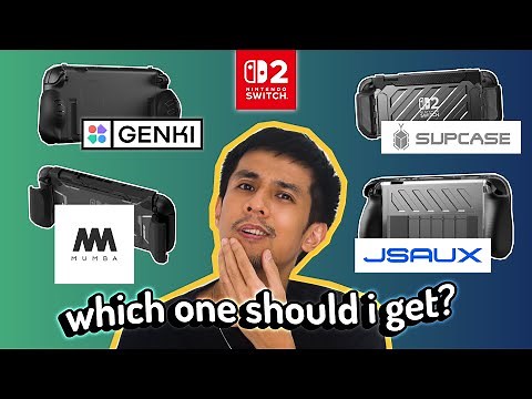 Previewing More Cases for the Nintendo Switch 2! (Grip & Protective)