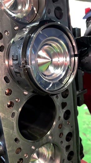 The engine assembly process
